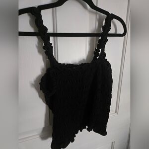 Elegant Black Women's Top
